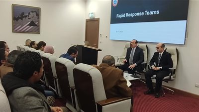 نائب وزير الصحة يوجه بتأهيل ورفع كفاءة فرق الاستجابة السريعة التابعة للوزارة