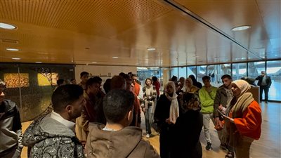 مكتبة الإسكندرية تنفذ جولة تعريفية بأروقتها ضمن ملتقى شباب أهل مصر