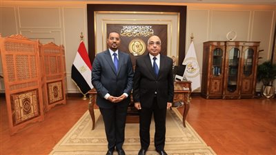 لتعزيز التعاون القضائي.. وزير العدل يستقبل نظيره الصومالي بالعاصمة الإدارية