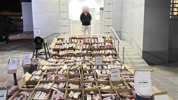 المتهم والمضبوطات