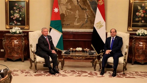 السيسي والملك عبدالله