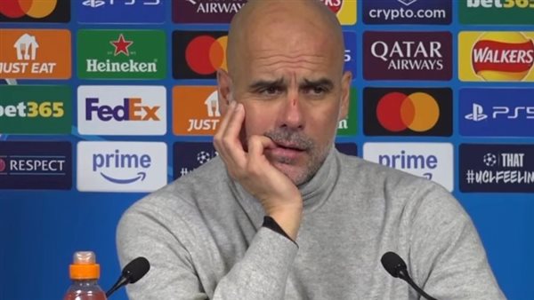 جوارديولا خلال ظهوره