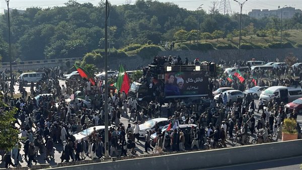 مظاهرات في باكستان