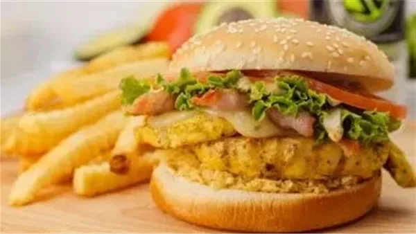 طريقة عمل برجر الفراخ