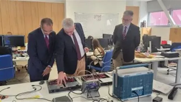 أثناء الزيارة