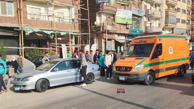 إصابة سائق توك توك في حادث تصادم بالزقازيق |صور