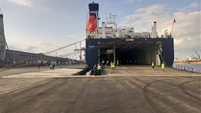 وزارة النقل تكشف مواعيد خط الرورو من ميناء دمياط إلى ميناء تريستا الإيطالي والعكس