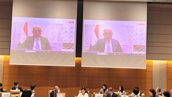 جانب من مشاركة وزير