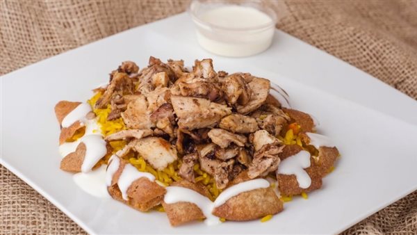 فتة الشاورما بصوص