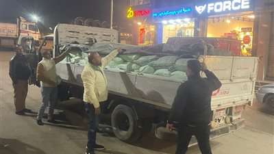 ضبط 5.5 طن دقيق مدعم قبل بيعها في السوق السوداء بالمنوفية