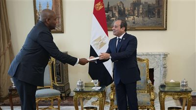 الرئيس السيسي يستقبل المستشار الخاص للرئيس الكونغولي 