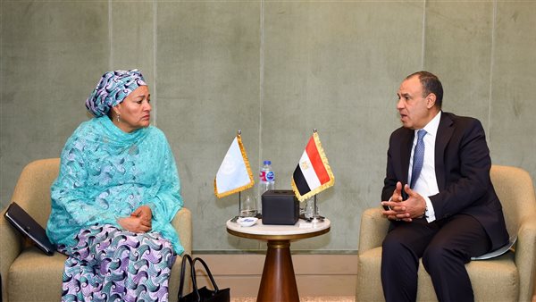 وزير الخارجية ونائبة