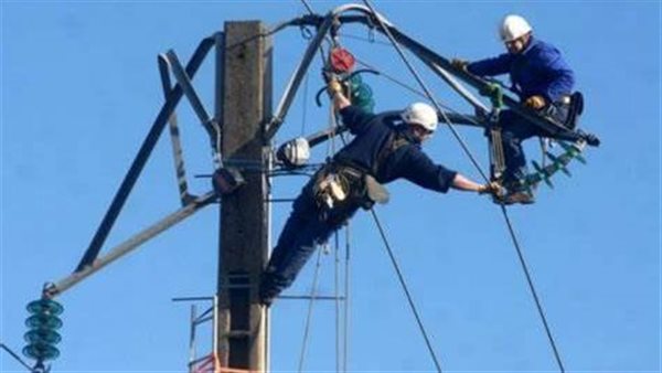 انقطاع الكهرباء لمدة