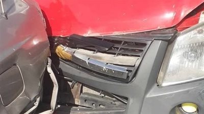 تصادم عدد من السيارات على طريق الـ 100 في مدينة السلام