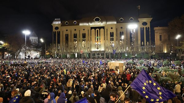 احتجاجات جورجيا رفضًا