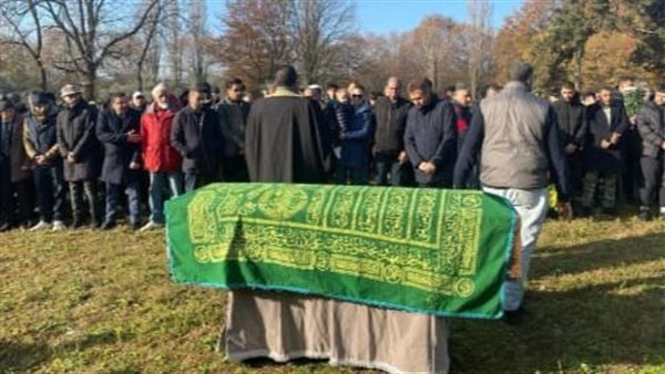 مراسم دفن رامي الجمل