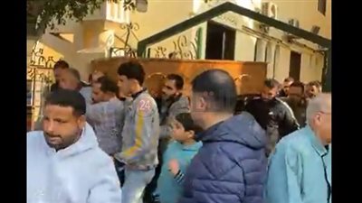 بحضور سمير عثمان وأيمن دجيش.. تشييع جثمان الحكم الراحل أشرف رشاد | صور