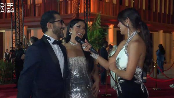 منى زكي وأحمد حلمي