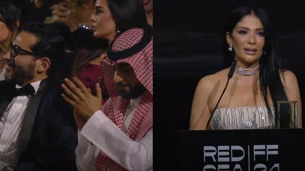 منى زكي وأحمد حلمي