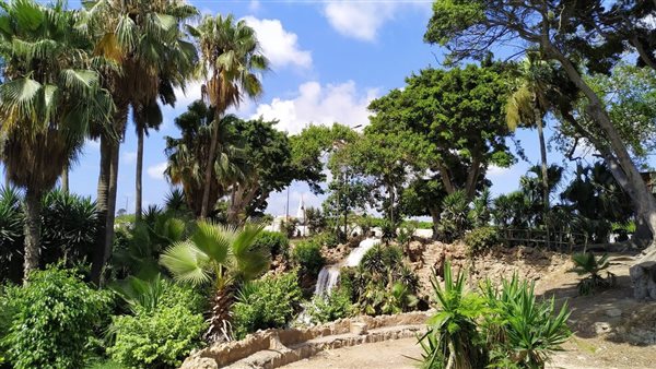 حديقة الشلالات بالإسكندرية