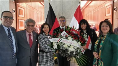 بحضور أبناء الجالية.. سفارة مصر ببرلين تنظم حفلا لاستقبال السفير محمد البدري