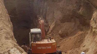 انتشال جثة موظف انهالت عليه الرمال خلال حفر بئر بطور سيناء