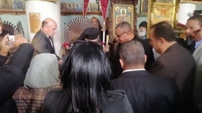 محافظ جنوب سيناء وسفراء الدول يشاركون في احتفالات عيد استشهاد القديسة كاترين | صور