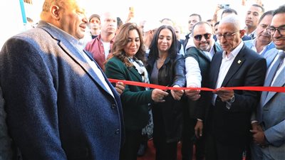 بتمويل من البنك الأهلي.. وزيرة التنمية المحلية تفتتح محطة تحلية مياه بقرية أبو العراج في الشيخ زويد