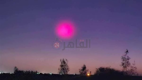 ظاهرة غريبة في السماء