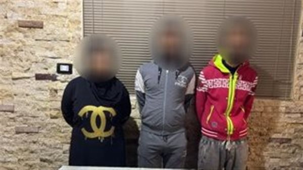 المتهمين والمضبوطات