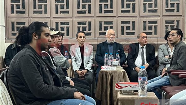 أشرف زكي ومنير مكرم