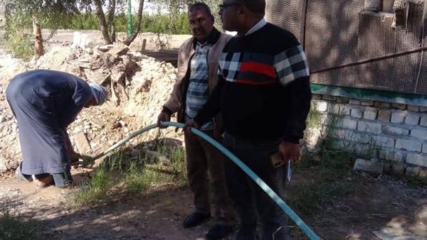 ضبط وصلات مياه 