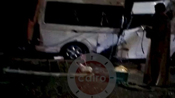 حادث تصادم في المنيا