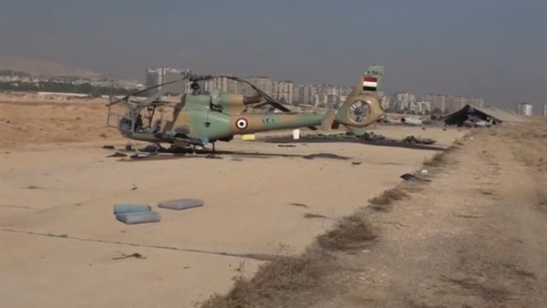 طائرات سورية مدمرة