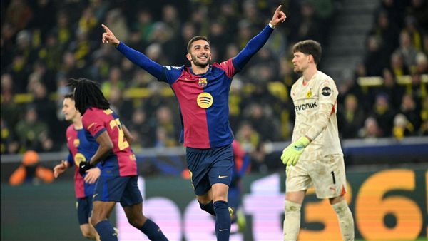 مباراة برشلونة وبوروسيا