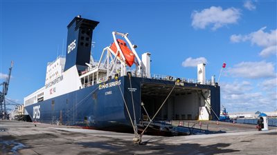 ميناء دمياط يستقبل 11 سفينة بإجمالي حمولة تتجاوز 32 ألف طن بضائع 