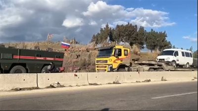  آليات عسكرية روسية تتجه نحو طرطوس وتوقعات باستعدادات موسكو لإجلاء قواعدها من سوريا| صور