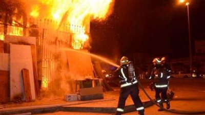 السيطرة على حريق في مصنع تعبئة ببورسعيد