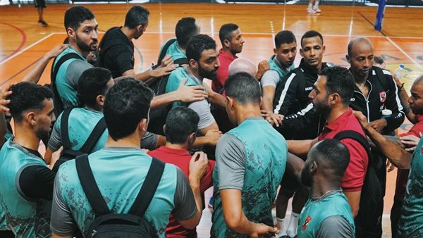 رجال طائرة الأهلي