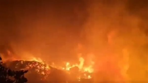 حرائق هائلة شمال