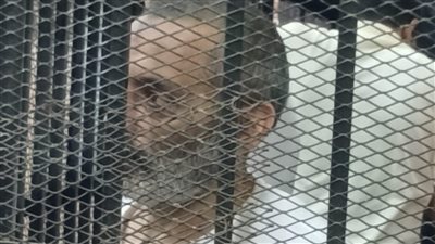 وصول المتهم بقتل جواهرجي بولاق أبو العلا للمحكمة لحضور جلسة الاستئناف على حكم إعدامه