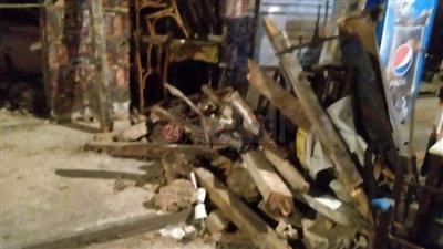 مصرع وإصابة 6 أشخاص في انهيار سقف حجرة على مقهى بالإسكندرية | بث مباشر