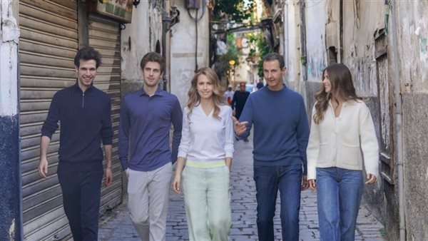 بشار الأسد وعائلته