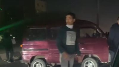 حادث تصادم أعلى الطريق الدائري بصفط اللبن.. وأنباء عن وجود مصابين| صور