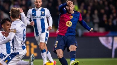 برشلونة يسقط أمام ليجانيس في الدوري الإسباني بهدف نظيف 