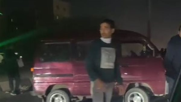 جانب من الحادث 