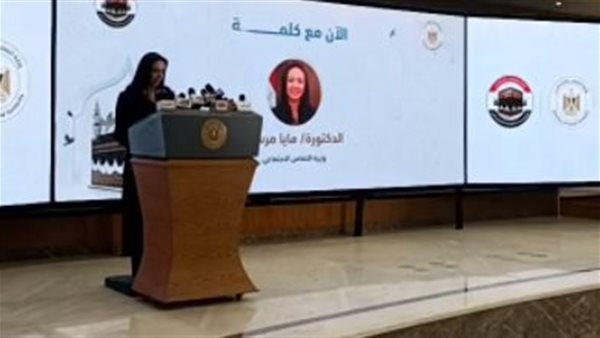 وزيرة التضامن الاجتماعي