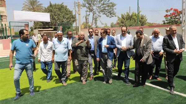 محافظ المنوفية وقيادات