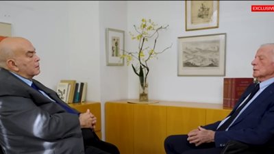 من داخل تل أبيب.. عماد الدين أديب يجري حوارا مع كبير المفاوضين الإسرائيليين مع سوريا