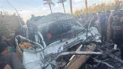  ننشر أسماء المصابين والضحايا في حادث القوصية بأسيوط